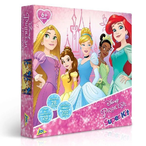 JOGO DA MEMÓRIA DISNEY PRINCESA - GTIN/EAN/UPC 7896640418939