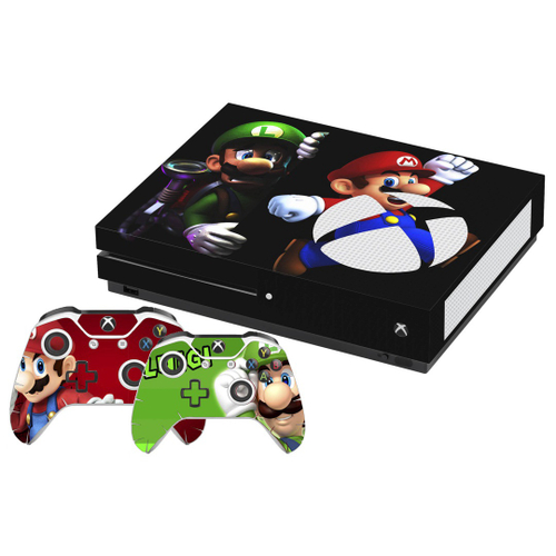 Skin Xbox 360 Slim Adesivo - Mario