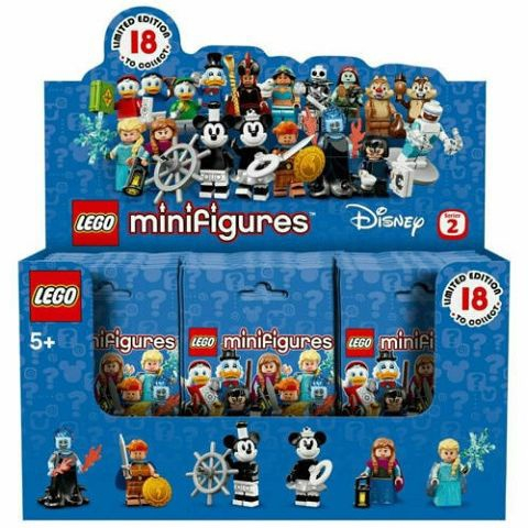 71024 Disney Series 2 2024 Collectible Minifigures . 2 collections in total!!