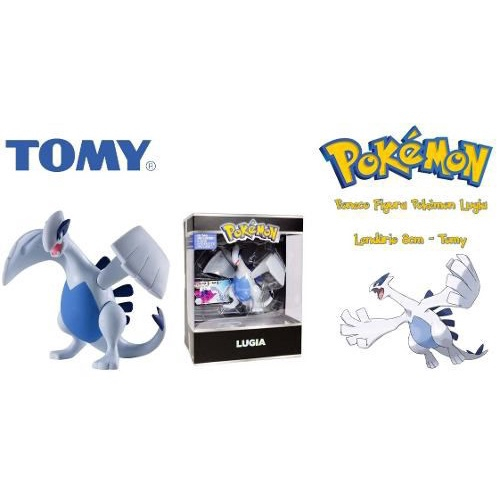 Lugia Pokémon Lendário 2ª Geração - Johto Region Tomy no Shoptime