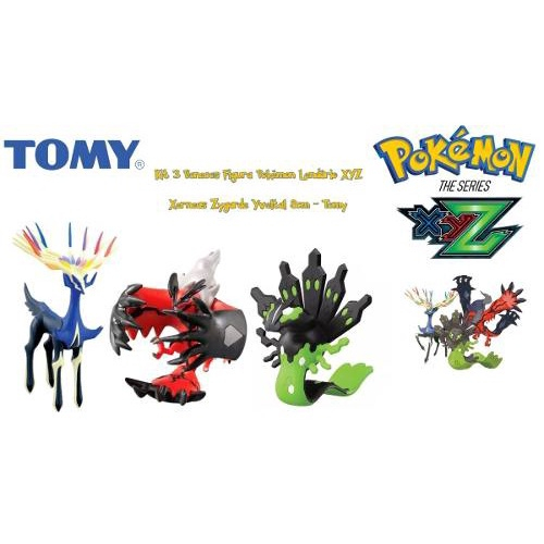 pokemon yveltal and xerneas and zygarde