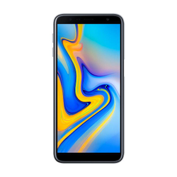 Menor preço em Usado: Celular Samsung Galaxy J6 + 32GB Prata Muito Bom - Trocafone