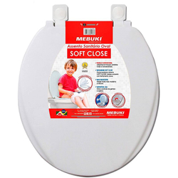 Assento Sanitário Soft Close Oval Branco Mebuki é boa?