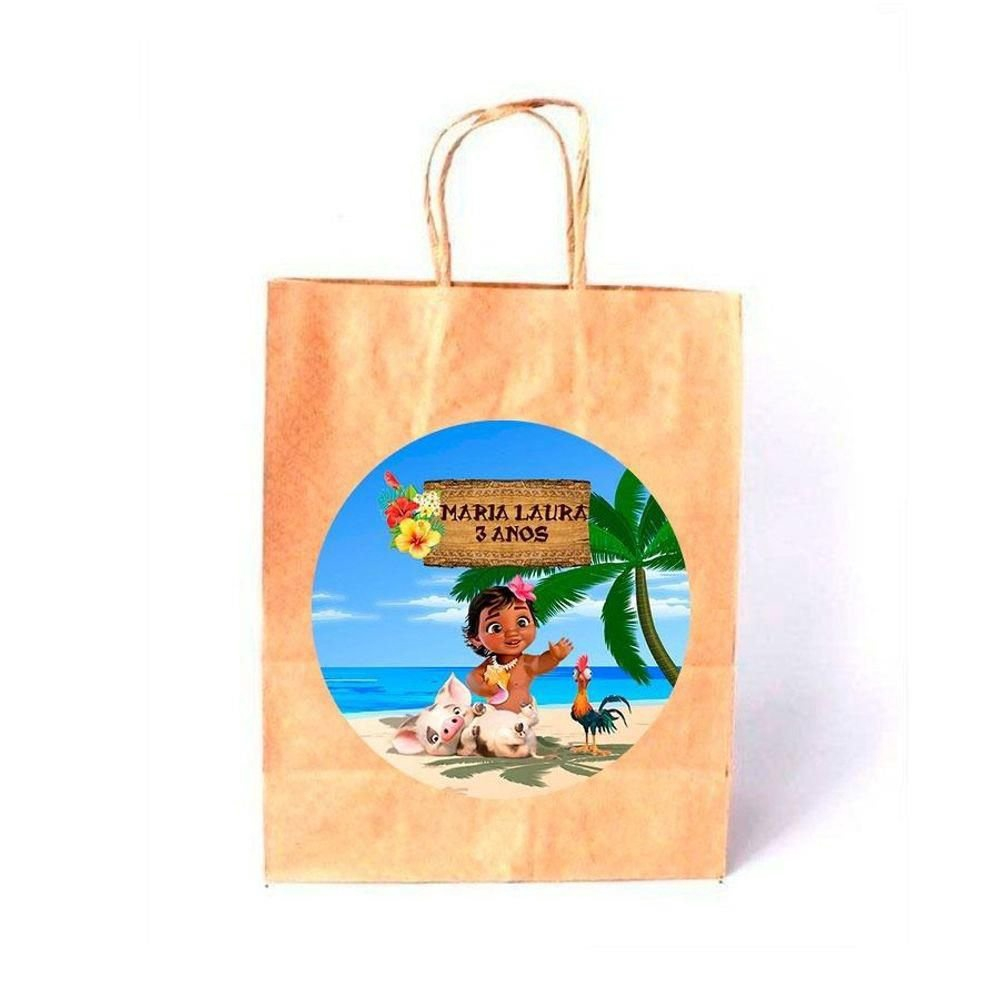 Kit Decoração De Festa Infantil Moana Baby Personalizado