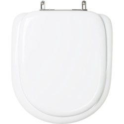 Assento Sanitário Almofadado Carrara Branco para vaso Deca Menor preço em Assento Sanitário Almofadado Carrara Branco para vaso Deca