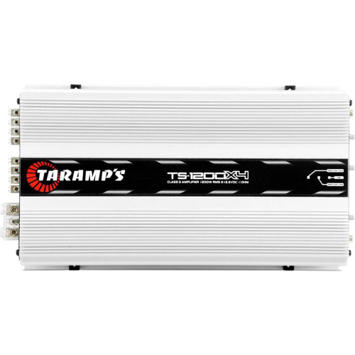 Mó dulo Potencia Amplificador Taramps TS1200 4 canais 2 Ohms 1440 Wrms em Promoção Ofertas na