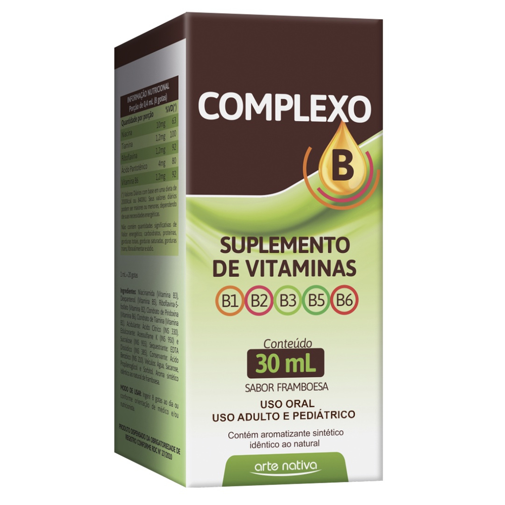 Complexo B Gotas 30ml | Submarino