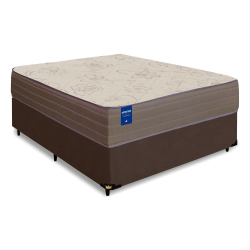 Cama Box Casal Colchão De Espuma D33 Semi Ortopédico Extra Firme Orthotec 138x188x68cm Inducol Marrom Menor preço em Cama Box Casal Colchão De Espuma D33 Semi Ortopédico Extra Firme Orthotec 138x188x68cm Inducol Marrom