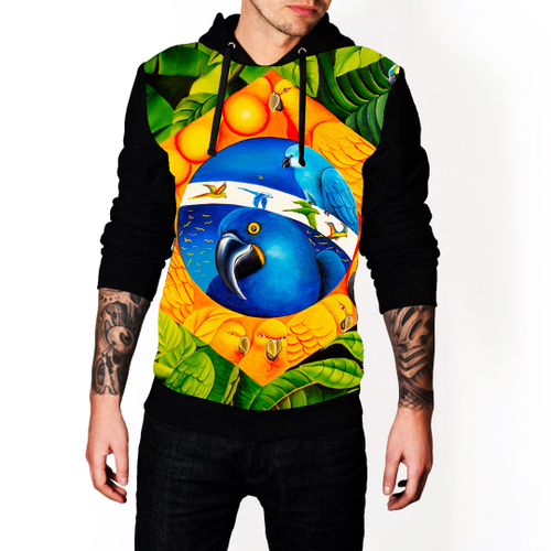 blusa de frio verde bandeira