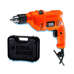 Menor preço em Furadeira de Impacto Black Decker 3/8 560w TM500K c/ Maleta