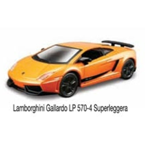 Maisto 1:38 Lamborghini Collection - Lamborghini Gallardo lp 570-4  Superleggera - laranja em Promoção na Americanas