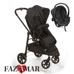 Carrinho de Bebê Moisés Olympus Black + Bebê Conforto - Galzerano Menor preço em Carrinho de Bebê Moisés Olympus Black + Bebê Conforto - Galzerano