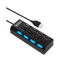 Hub Usb 2.0 4 Portas Com Switch E Led Indicador Suporta 500GB Menor preço em Hub Usb 2.0 4 Portas Com Switch E Led Indicador Suporta 500GB