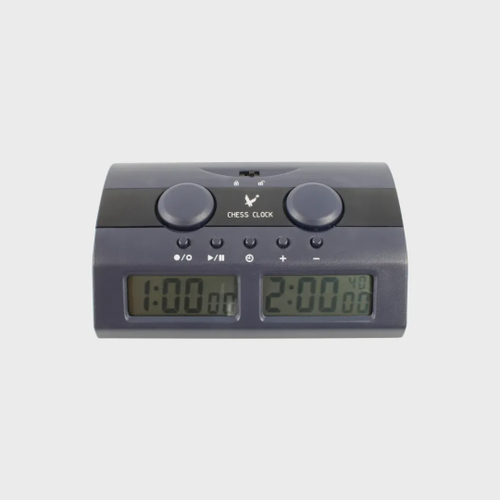 Relógio Xadrez Digital Chess Clock Preto Grande