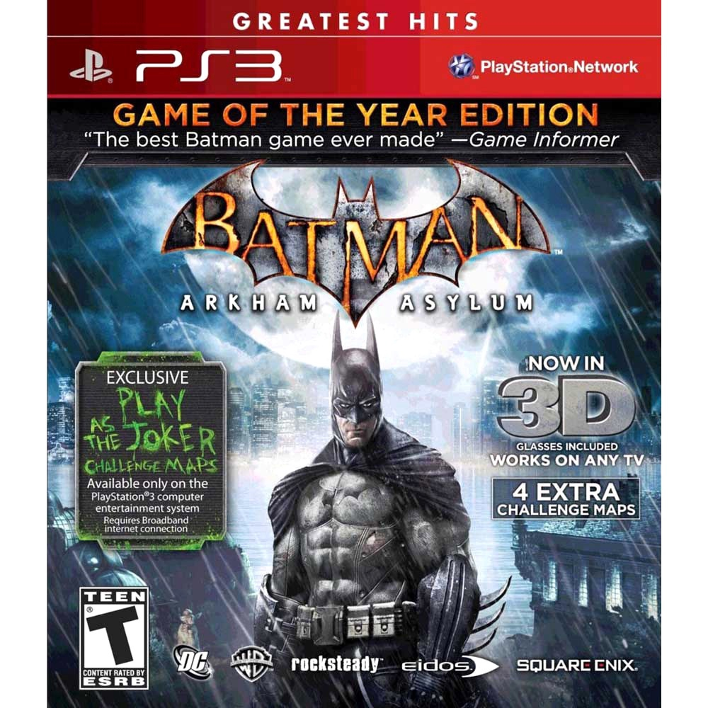 Batman: Arkham Asylum + Batman: Arkham City - Pacote Duplo (Usado) - PS3 -  Shock Games