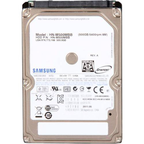 Hd Interno Samsung 500 Gb Sata 3.5gb/s 5.400 Rpm St500lm012 Para ...