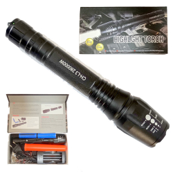 Lanterna Tática Led 16500W 2x Baterias Carregador Sinalizador é boa?