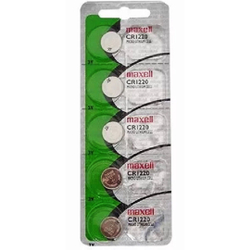Cinco Baterias Pilha Maxell Cr1220 Bateria Relógio Original Menor preço em Cinco Baterias Pilha Maxell Cr1220 Bateria Relógio Original