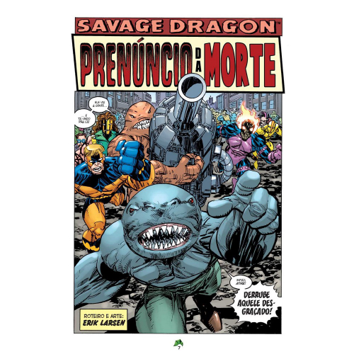 Livro hq Savage Dragon. Unidos