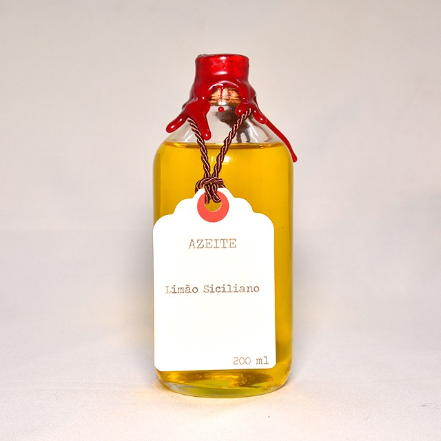 AZEITE DE OLIVA COM LIMÃO SICILIANO