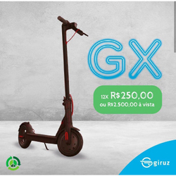 Patinete Elétrico Giruz gx Preta é boa?