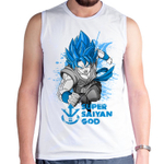 camisa de treino dragon ball