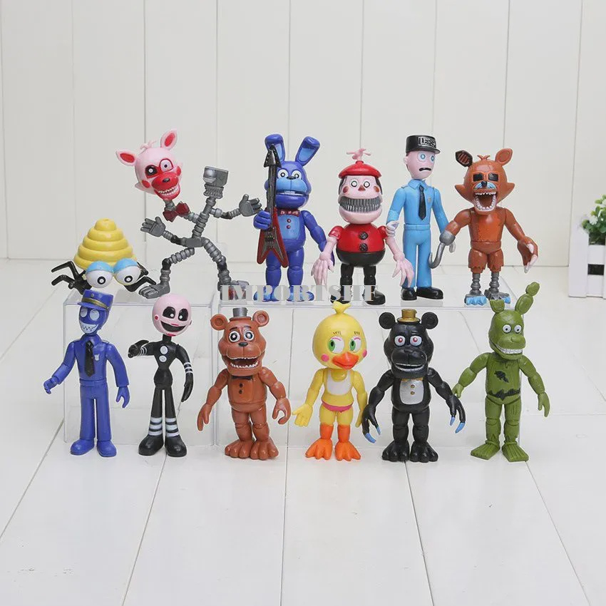 Personagens Bonecos Five Nights At Freddy