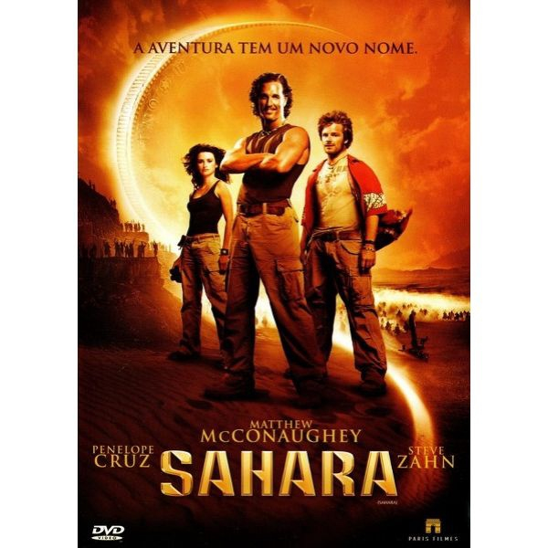 Dvd Sahara - Penelope Cruz E Matthew McConaughey Em Promoção | Ofertas ...