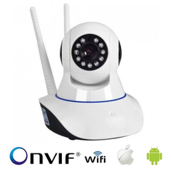 Camera ip robo sem fio wifi hd 720p 2 antenas audio app icsee é boa?