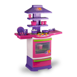 Menor preço em Master Fogão Infantil Big Chef Com Acessórios 5566 - Poliplac