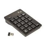 Teclado Numerico Wireless sem Fio 19 Teclas knup Preto