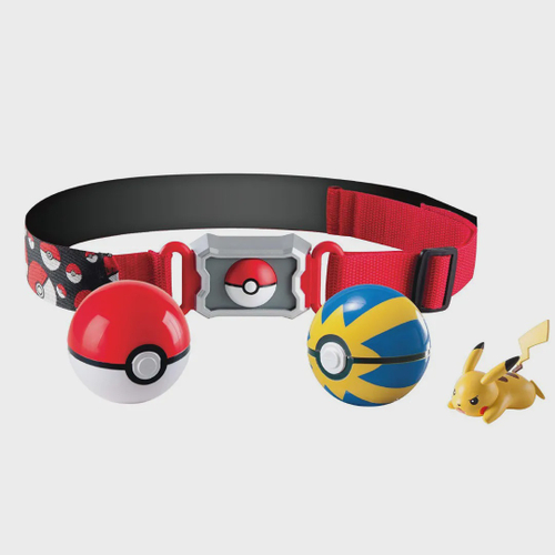 Pokemon - Kit De Ação Cinto Com 2 Pokebolas E Personagem - S - Ri Happy