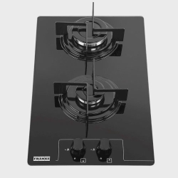 Fogão Cooktop 2 Bocas Glass a Gás - Preto - Franke Menor preço em Fogão Cooktop 2 Bocas Glass a Gás - Preto - Franke