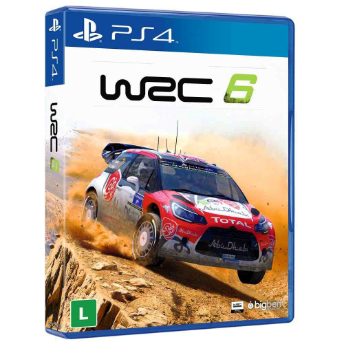 Jogo PS4 Corrida wrc 6 Rally Novo Mídia Física Playstation 4 em