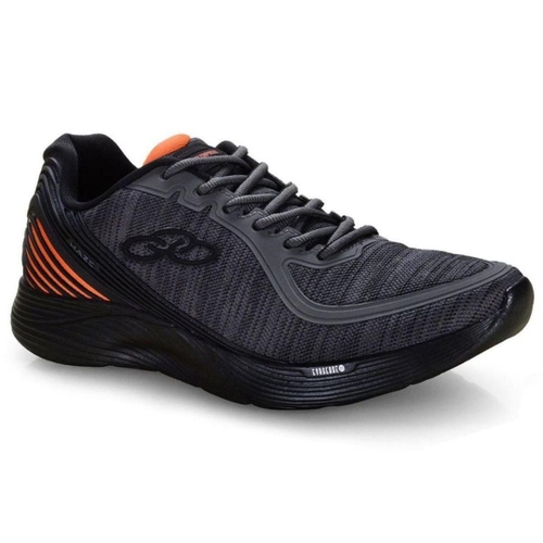 T nis Olympikus Unissex 661 Haze Preto Laranja Original Tamanho