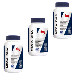Kit 3 X Mega dha 1000mg 120 Capsulas Vitafor Menor preço em Kit 3 X Mega dha 1000mg 120 Capsulas Vitafor