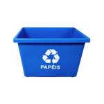 Caixa Plástico Papel Sultife A4 20 L Azul bel