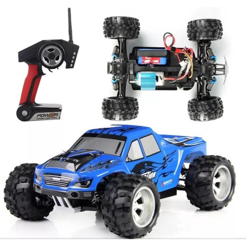 Carrinho Controle Remoto Eletrico Automodelo Wltoys 4x4 A979 1/18