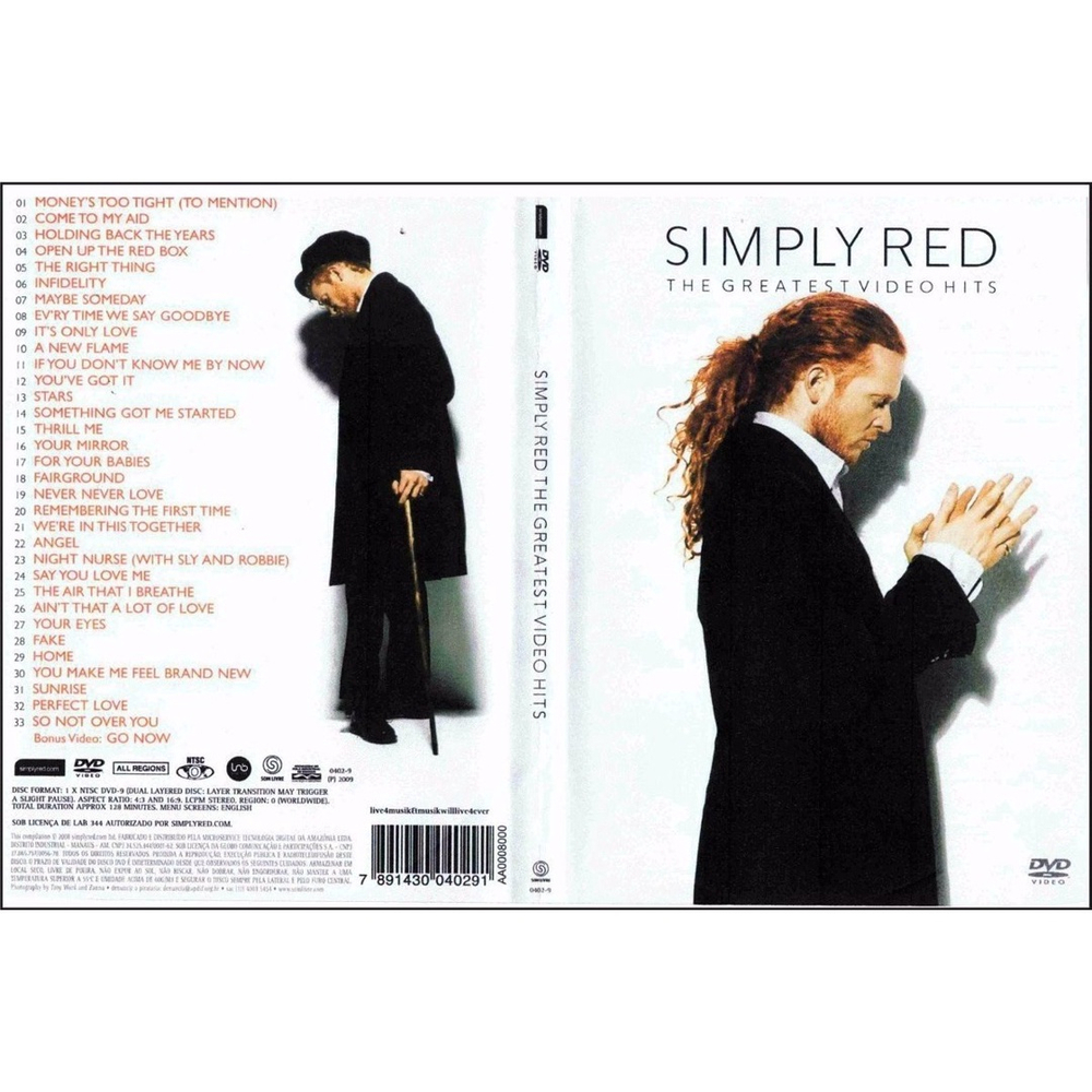 Dvd - Simply Red - The Greatest Video Hits em Promoção | Ofertas na ...