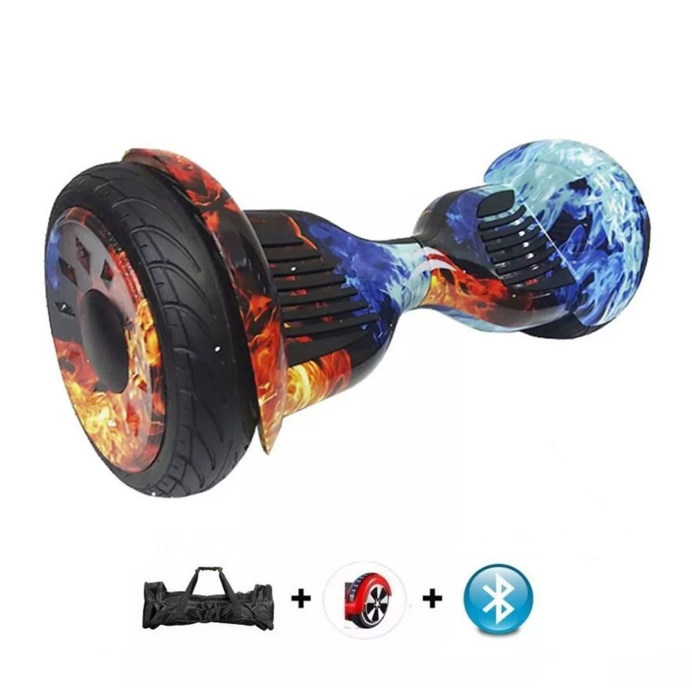 Hoverboard Skate Elétrico 6.5 Fogo E Gelo Led Bluetooth na Americanas  Empresas