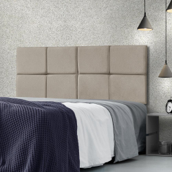 Cabeceira Estofada Para Cama Casal Queen Box 1,60 Bella - Bege Suede - Lojas rpm é boa?