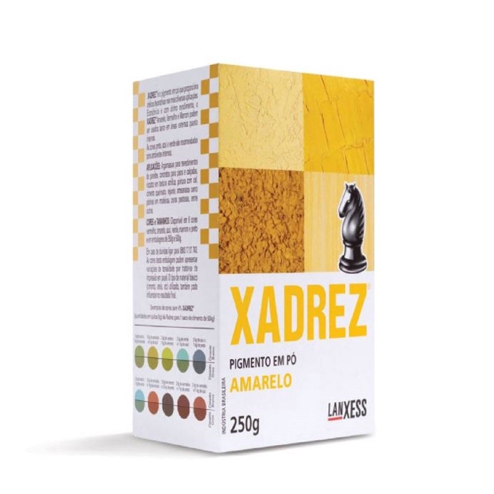 CORANTE PO XADREZ 250 G MARROM - Carmo Sion