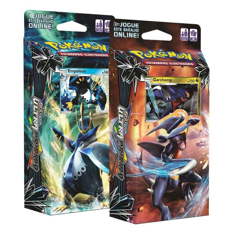 Card Game Pokémon Tcg Box Sol E Lua Tapu Koko Lacrada Copag - Deck de  Cartas - Magazine Luiza