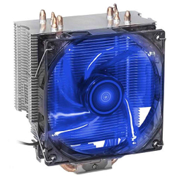 Menor preço em Cooler Universal Intel E Amd Gamer Led Azul 92x92 Dex-2011d