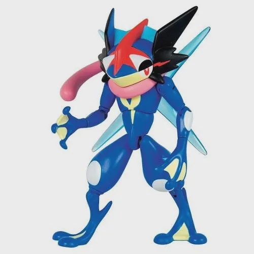 Pokémon - Review do boneco do Greninja - brinquedo desafio batalha Tomy  Edimagic 