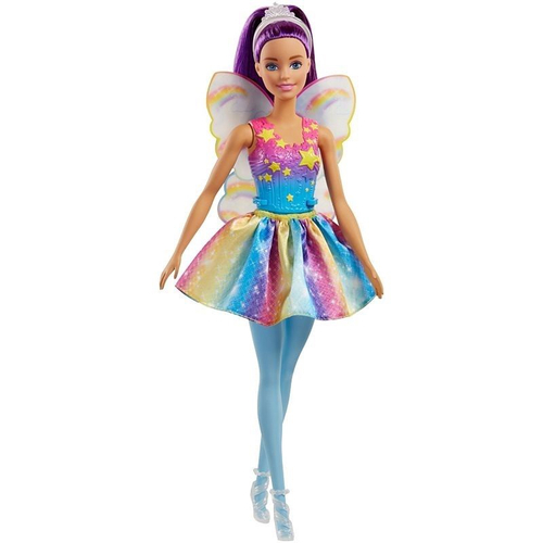 Boneca Barbie Dreamtopia Fada do Arco Iris FXT00 Mattel em Promocao na Americanas