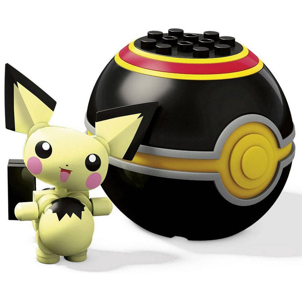 Novo Mega Construx Pokemon Pokebola Envio Aleatorio Dyf02 em Promoção na  Americanas