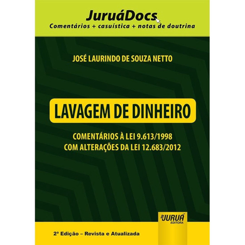 LEI DE LAVAGEM DE DINHEIRO 9613/98