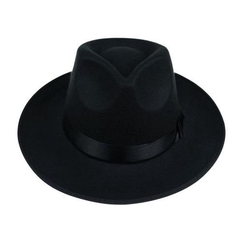 La Unisex Feltro Chapeu Fedora Homens Classicos De Aba Larga Fedoras Jazz Cap Para O Tamanho Da Cabeca 58 60 Cm Em Promocao Ofertas Na Americanas