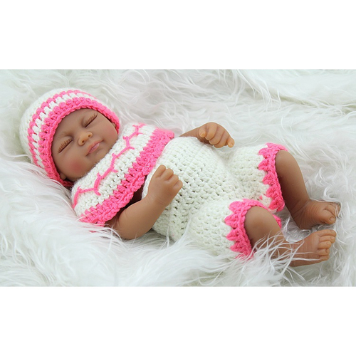 Boneca Mini Bebe Reborn 10 Polegadas 28 Cm Vinil Silicone Macias Mini Silicone Para O Banho Bebe Negra Realista Em Promocao Ofertas Na Americanas